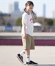 FORGET NEVER フォーゲットネバー 半袖 Tシャツ キッズ ジュニア 子供 グラフィックTシャツ 263OO3ST941FN ムラサキスポーツ限定(BLK-130cm)