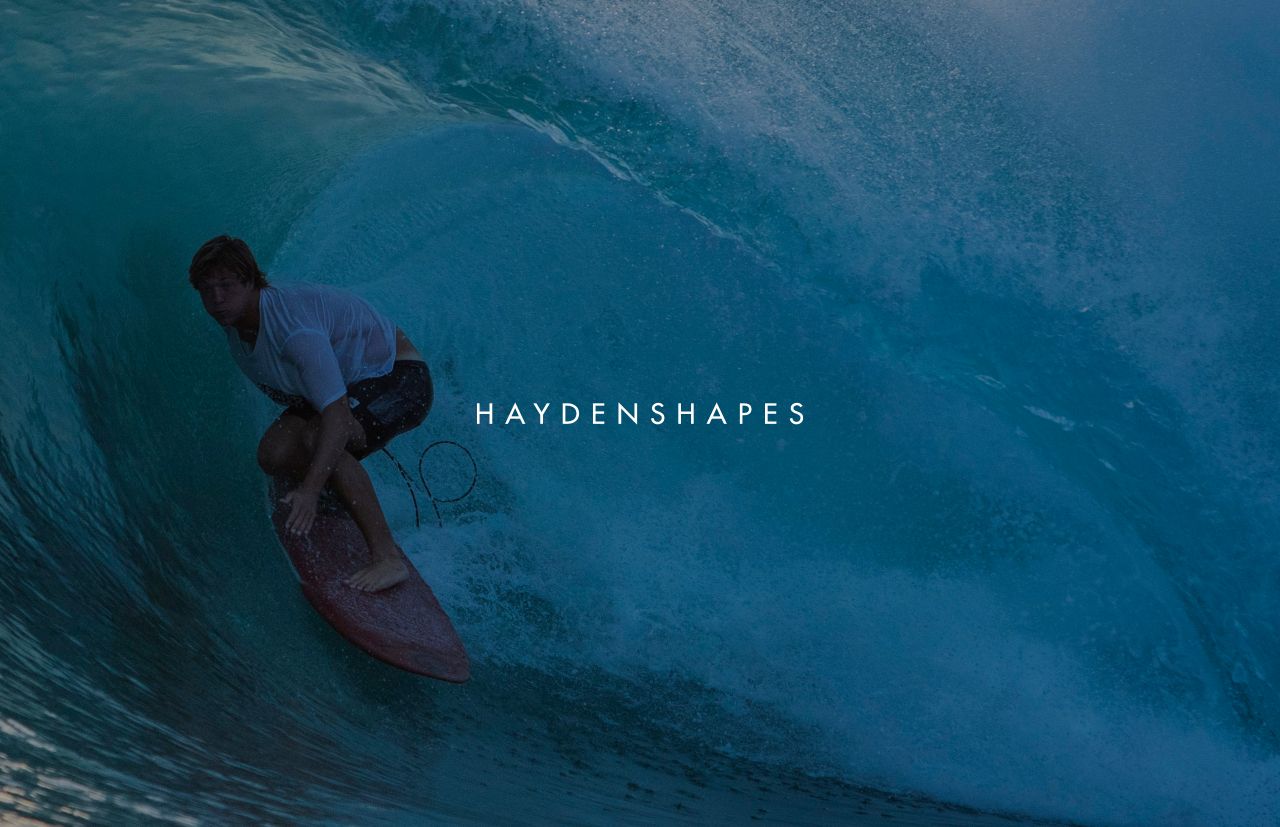 HaydenShapesBanner - SHOP NEWS | ムラサキスポーツオンラインストア 通販