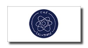 ソリューション - SHOP NEWS | ムラサキスポーツオンラインストア 通販 Company logo: blue circular badge with an atomic model and text around the edge.